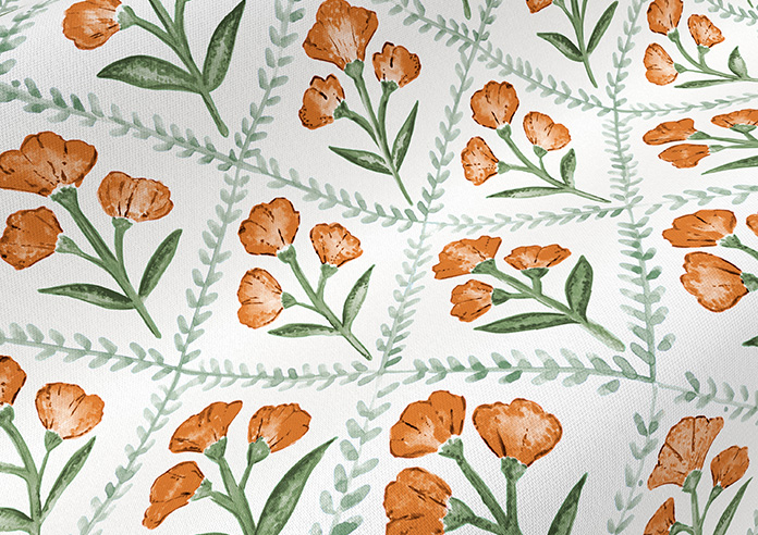 Chatsworth, Pumpkin Spice - Roman Blind - Image 4